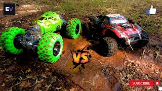 RC Battle | RC Moka Car VS RC Monster Truck