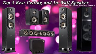 Top 5 Best Ceiling and In Wall Speakers in 2023 | HIGH EFFICIENCY AND HIGH-PERFORMANCE TOWER SPEAKER