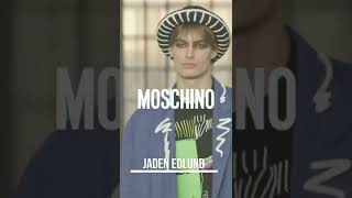 Jaden Edlund for Moschino SS23