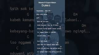 Chord Dumes - Wawes Ft Guyon Waton #shorts