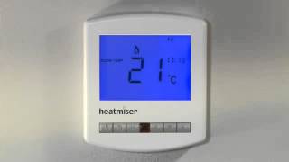 Setting the Temp Format on your Heatmiser Slimline Thermostat