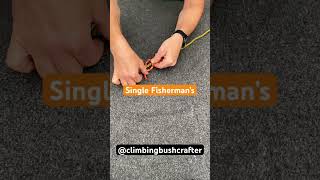 Simple way to connect two ropes #shortsvideo #bushcraft #knots