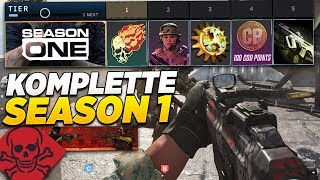 KOMPLETTER SEASON 1 BATTLEPASS GELEAKT! - Modern Warfare S1 News