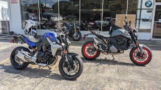 Walk Around: New Monster vs F900R