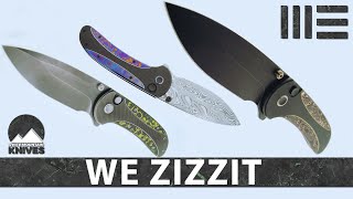 WE's Upscaling the Elementum! - WE Zizzit Folding Knife