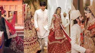 bride groom wedding dress 2023 | bridal & groom matching Dresses Barat ❤️