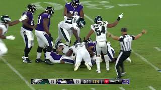 Patrick Johnson game winning strip sack fumble