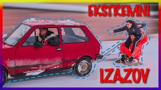 VEZALI SMO SANKE ZA AUTO *EKSTREMNI IZAZOV*