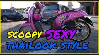 Review Dan Tes Ride Scoopy (scopy i) pink sexy, thailook style