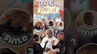 The Sanders Family 'PLAY'🤯 Paper📄 Rock 🪨 Scissors ✂ "VERY FUNNY" 😂 | PART 1☝🏾 #shorts #deion #shilo