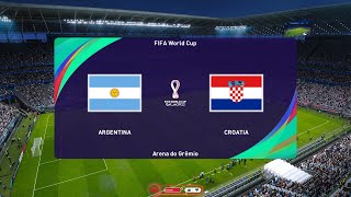 PS5 - PES 2021 - Argentina vs Croatia -  GAMEPLAY