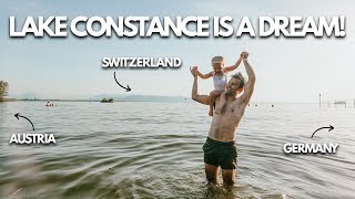 SUMMER AT BODENSEE | Camping in Lindau, Rhine Falls in Switzerland + a Stop in Liechtenstein