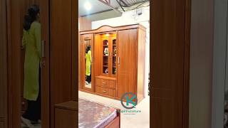 Wardrobe with dressing table |#home #furniture #homedecor #ytshorts #like #yt #luxury #bedroomdecor