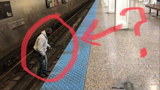 UNAUTHORIZED PERSON ON THE TRACKS CAUSES A HELLISH COMMUTE