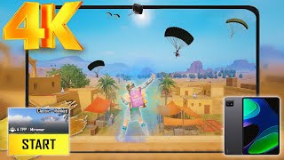 My first PUBG Miramar Gameplay In Xiaomi Pad 6 | Xiaomi Pad 6 PUBG test | Xiaomi Pad 6 PUBG Gameplay