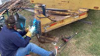 Part 1: Modifying Trailer for Log Loading and Lumber Transport.