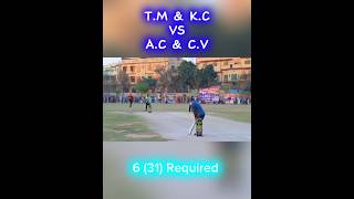 Taimour Mirza VS Chota Vicky 6 Balls 31 Runs 🔥🔥😱 #shorts #cricket