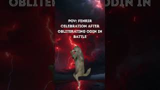 Fenrir is weird #funnyvideo #shorts #shortvideo #mythology #myth #viking #norsemythology #shortvideo