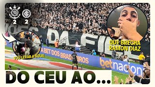 VLOG 15 | PARABÉNS RAMON DIAZ! DEMOS O EMPATE PARA O INTER NO FINAL | CORINTHIANS 2 x 2 INTER