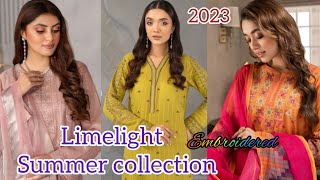 Limeligjt summer collection 2023 vol-1 | embroidered articles #limelight