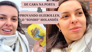 Menor rua de Amsterdam, mini tour no Red Light District e provando Oliebollen | Vlog | Talita Ramos