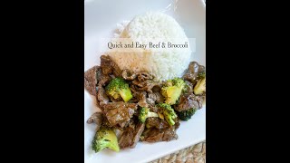 Simple Beef and Broccoli - Kid Friendly Weeknight Meal!