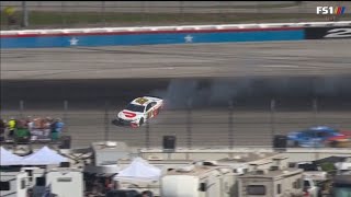 NASCAR All Star Open - Bubba Wallace spin