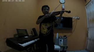 violin cover sampai menutup mata