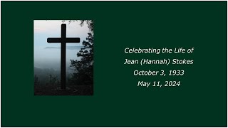 Jean Stokes Memorial Service