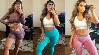 GYMSHARK SUMMER SALE 2019 TRY ON HAUL + SQUAT TEST | LOVEEMANDA