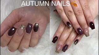 Autumn nails🍂