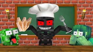 Monster School : COOKING CHALLENGE - Minecraft Animation