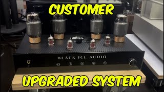 Customer’s upgraded Black Ice Audio Integrated Amplifier