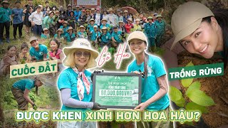 CUỐC ĐẤT trồng cây, HEN được khen XINH HƠN HOA HẬU ? | H'Hen Niê Official