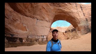 Slot Canyon Run Hike in The Grand Staircase