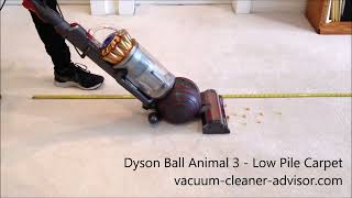 Dyson Ball Animal 3 vs Dyson Ball Animal 2 - Carpet Test (large debris)