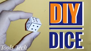 How to make a Dice using Paper | Origami Dice | Tools Tech