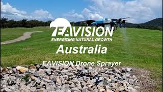 EAVISION Drone Sprayer Flight Demo in Australia