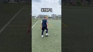 Behind cut tutorial 😍😱 | A confusing skill | | #short | | #football | | #tutorial |