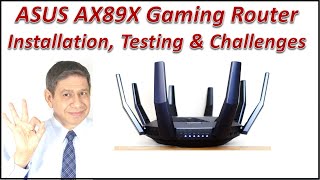 ASUS AX89X Router Installation and Verification