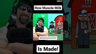 Muscle Milk Cow - How Muscle Milk is Made - SGT Billett Reacts #musclemilk #gymmemes #gymfails