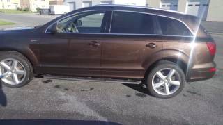 Audi Q7 S-line - after being washed