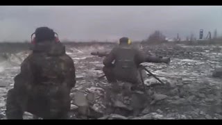 Бой ополчение попробовало штурмовать+ Блокпост ВСУ+ 21 12 Донецк 14 War in Ukraine