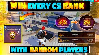 How To Win Every CS RANK With Random Players ,CS rank tips and tricks , CS rank push glitch trick