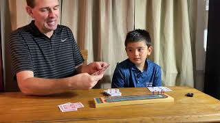 How to play Cribbage for Kids. Most viewed video of the channel