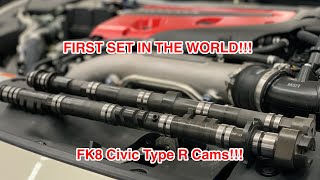 First in the World!  Upgrade Fk2/FK8 CTR camshafts