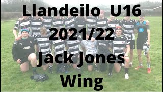 U16 - LLANDEILO - PLAYER HIGHLIGHTS - JACK JONES - WING