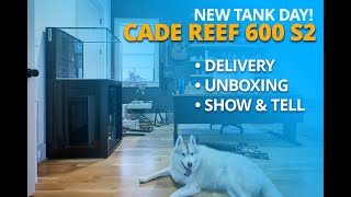 Cade Reef 600 S2 Aquarium Delivery, Unboxing & Setup