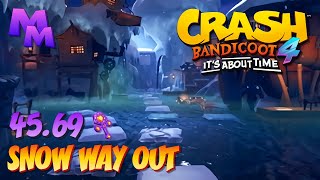 Crash Bandicoot 4: It's About Time - Snow Way Out - 45.69 [PB]