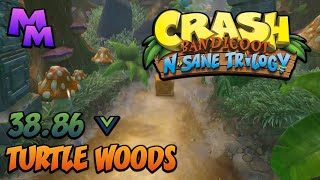 Crash Bandicoot: N. Sane Trilogy - Turtle Woods - 38.86 [PB]